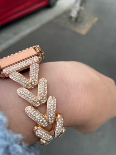 Click to view full screen Diamond Metal Strap photo review