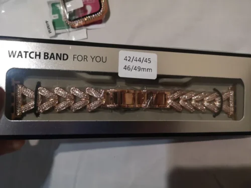 Click to view full screen Diamond Metal Strap photo review